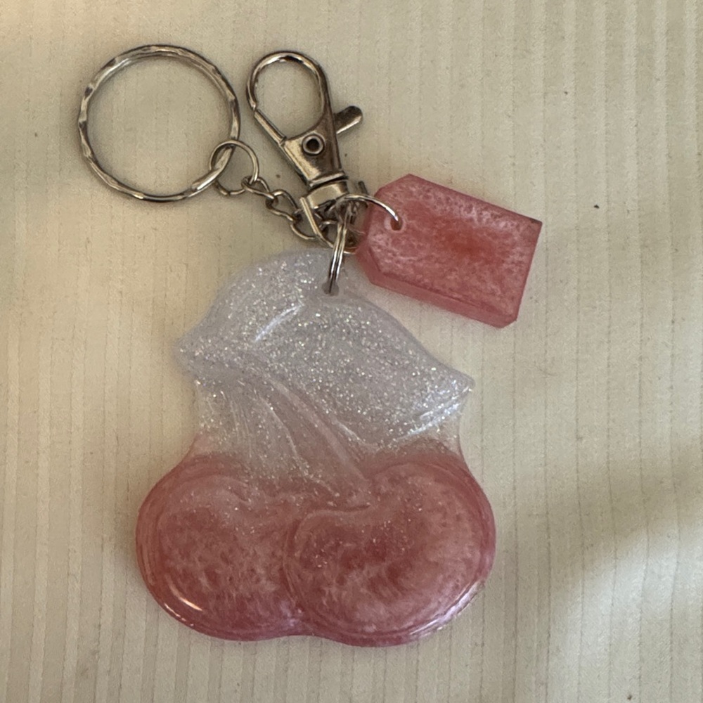 Pink Cherry Key Holder